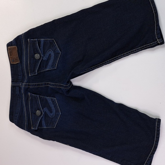 Silver Suki Rose Surplus Jean Long Shorts Size W27 - Picture 6 of 17